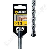 GRAFF Сверло по бетону 14?150?210 SDS-plus GSPD14210 / 6214210