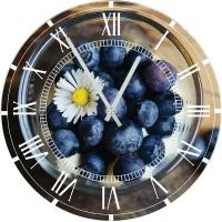 SvS Настенные часы SvS 3001288 Kitchen Фрукты с ромашкой
