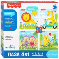 Набор пазлов Fisher-Price Пазл Покатаемся