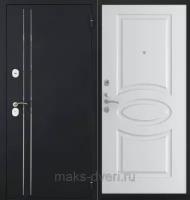 Входная металлическая дверь Люксор 37 L 1 Белый