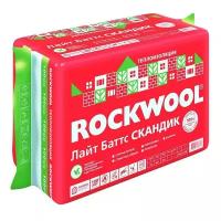 Изоляция "rockwool" лайт баттс скандик 1200*600*100 мм xl