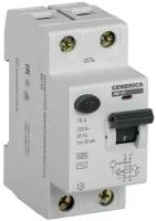 Выключатель дифференциального тока УЗО ВД1-63 2P 16А 30мА тип AC GENERICA IEK