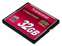 Карта Памяти CF 32Gb Transcend 800X (120/40 Mb/s)