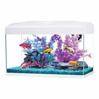 Аквариум AA Aquarium Basic 54л, белый, 58,5х30,5х38,5 см