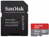SanDisk Ultra A1 microSDHC 32GB + адаптер