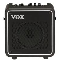 VOX MINI GO 10 портативный комбоусилитель, 10 Вт, цвет черный. 11 типов усилителей, 8 эффектов, 33 барабанных паттерна, вокодер