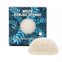 Очищающий спонж конняку Trimay White Konjac