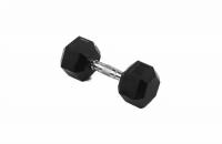 Гантель гексагональная обрезиненная Lite Weights 3185LW, 9кг