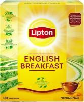 Чай черный Lipton English Breakfast 100пак