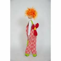Карнавальный костюм "Карлсон", полукомбинезон, парик, р. 32-34, рост 128-134 см