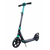 Двухколесный самокат Sportsbaby MS-106 City Scooter Черно-бирюзовый