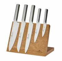 Набор кухонных ножей с магнитной полосой Gerlach Ambiente Magnetic 5 шт
