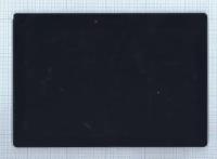 Дисплей (экран) в сборе с тачскрином для Lenovo Tab 2 A10-70 черный c рамкой / 1920x1080 (Full HD)
