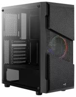 Корпус для компьютера Aerocool Menace Saturn FRGB-G-BK-v1 без БП, black