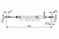 BOSCH BOSCH Трос ручника BOSCH 1987477220