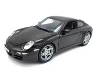 Металлическая машинка Maisto 1:18 «Porsche 911 Carrera S» 31692 / Черный