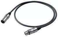 Шнур микрофонный Proel XLR-XLR 50cm BULK250LU05