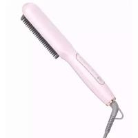 Электрическая расческа-выпрямитель Xiaomi Yueli Straight Hair Comb, pink - HS-528P