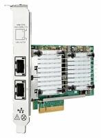 HPE Сетевой адаптер HPE 656596-B21 Ethernet Adapter, 530T, 2x10Gb, PCIe(2.0), Qlogic, for Gen8/Gen9-servers