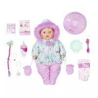 Baby Born кукла интерактивная Soft Touch Зимняя серия