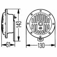 Звуковой сигнал Hella 3CA 004 811-001