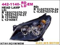 Фара R OPEL ASTRA H 04- DEPO 442-1140R-LD-EM