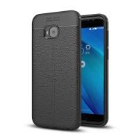 Чехол-накладка Litchi Grain для Asus Zenfone 4 Selfie Pro ZD552KL (черный)