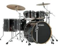 TAMA ML52HLZBNS-DMF SUPERSTAR HYPER-DRIVE MAPLE CUSTOM DARK MOCHA FADE ударная установка из 5 барабанов, цвет кофейный бёрст (6,5х10 и 7х12 томы, 14х16 и 7X12 напольные томы, 18х22 бочка, том-холдер MC69- 2 шт.)