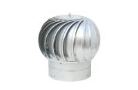 Комплект активной вентиляции: Tурбодефлектор TD160, оцинкованный металл и оконный фильтр OKFIL