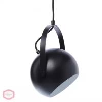 Лампа потолочная с подвесом Frandsen Ball Black Matte