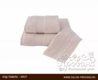 Полотенце для ванной Soft Cotton DELUXE махра хлопок/модал розовый 75х150