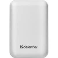 Аккумулятор внешний универсальный Defender ExtraLife 10000S Li-pol, 2USB, 10000mAh, 2.1A 9.08