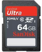 Карта памяти SanDisk Ultra SDHC 64GB Class 10
