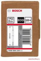 Пика для перфоратора Bosch Пика SDS-max 400 мм ECO, набор 10 пик (2608690235, 2.608.690.235)