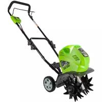 Культиватор электрический Greenworks G40TL, 40V, с 1хАКБ 4 А.ч и ЗУ