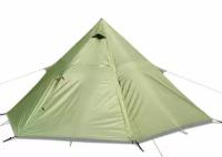 Туристическая палатка Лотос Пирамида-2 (полный комплект) вместимость 2 человека, 6 граней, большой тамбур, износостойкие материалы