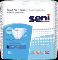 Super Seni Classic / Супер Сени Классик - подгузники для взрослых, S, 10 шт