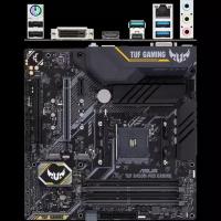 Материнская плата ASUS TUF B450M-Pro Gaming B450 Socket AM4 4xDDR4, 6xSATA3, RAID, 2xM.2, 2xPCI-E16x, 4xUSB3.1, 1xUSB3.1 Type C, DVI-D, HDMI, Glan, mATX