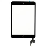 Тачскрин (сенсор) для Apple iPad mini 3 с кнопкой HOME (черный)