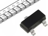 Транзистор FAIRCHILD FDV301N, Транзистор: N-MOSFET, полевой, 25В, 0,22А, 0,35Вт, SOT23, 1шт