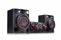 Минисистема LG CJ44 черный 480Вт CD CDRW FM USB BT