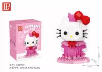 Конструктор 3D из миниблоков Balody LP Hello Kitty Котенок в платье 760 элементов - BA210549