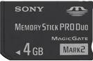 Карта памяти Sony Memory Stick PRO Duo 4Gb (Original) (PSP)