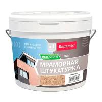 Мраморная штукатурка EcoStone Bayramix, цвет 977 15 кг