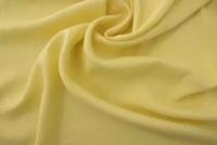 Ткань лен желтого цвета полотняного плетения