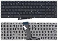 Клавиатура для ноутбука HP Pavilion 15-A 15-BS 15-BW 17-AK 17-BS 250 G6 17-AB 17-G черная без рамки