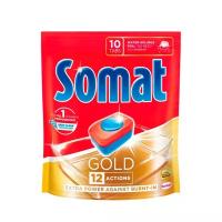 Таблетки для посудомоечной машины Somat Gold 10 шт
