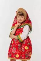 Карнавальный костюм "Матрешка Маруся", размер 116-60, арт. 1070 к-21