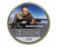 Пули пневматические BORNER GUN BORNER Barracuda, 4,5 (250 шт.) 0,70гр