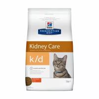 Hills Prescription diet K/D Сухой корм при патологии почек для кошек 400 гр